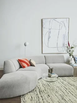 Handgemaakt katoenen kussen Striped