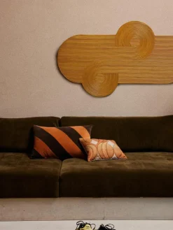 Handgemaakt katoenen kussen September