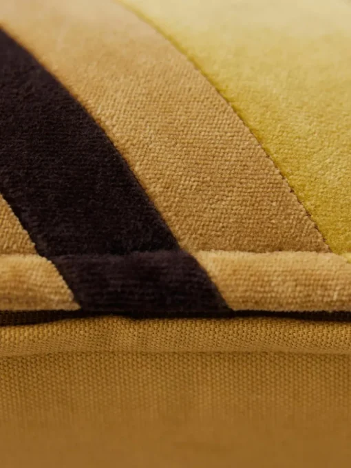Handgemaakt katoenen kussen Striped