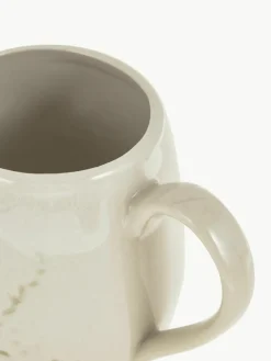 Handgemaakt kopje Bea met gras motief