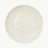 Handgemaakt ontbijtbord Nordic Vanilla, 4 stuks