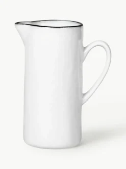 Handgemaakt porseleinen melkkannetje Salt, 400 ml