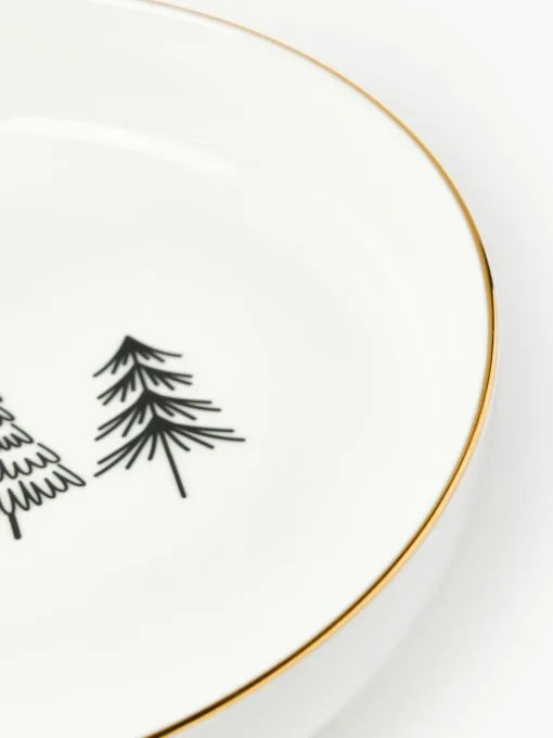 Handgemaakt porseleinen servies Lumi, 4 personen (12-delig)