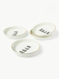 Handgemaakt porseleinen servies Lumi, 4 personen (12-delig)