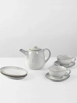 Handgemaakt theeservies Nordic Sand, 2 personen (7 stuks)