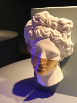 Handgemaakt wandobject Apollo met wandschaalfunctie
