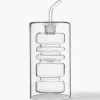 Handgemaakte azijn- en olie-dispenser Rings, H 19 cm