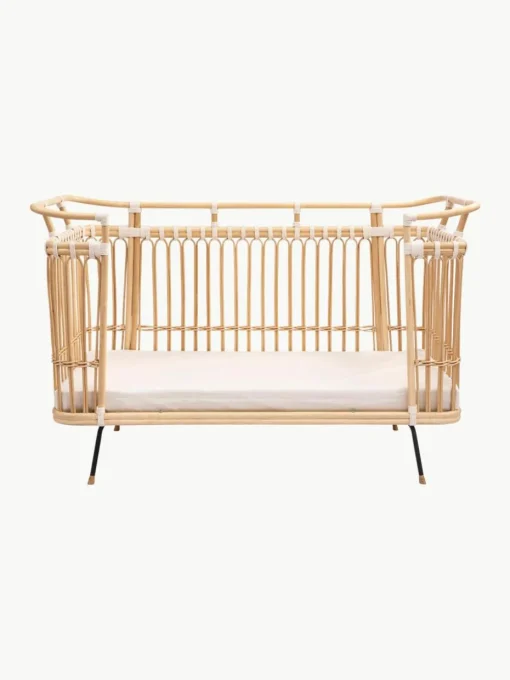 Handgemaakte babybed Paul van rotan
