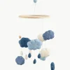Handgemaakte babymobiel Clouds