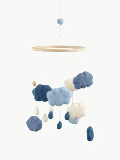 Handgemaakte babymobiel Clouds