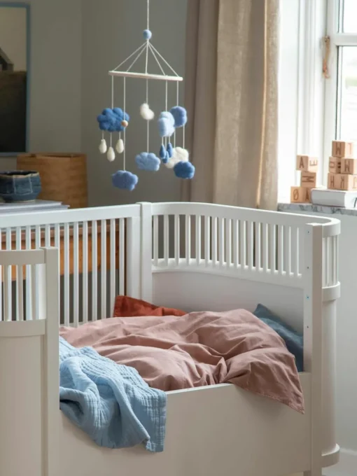 Handgemaakte babymobiel Clouds