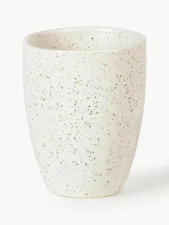 Handgemaakte beker Nordic Vanilla, 6 stuks