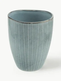 Handgemaakte beker Nordic Sea, 6 stuks