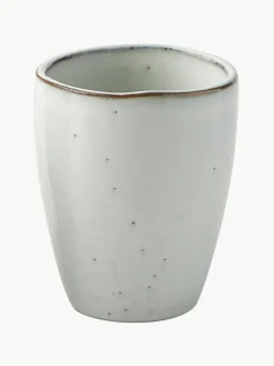 Handgemaakte beker Nordic Sand, 6 stuks