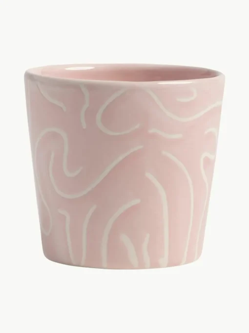 Handgemaakte beker Soba, set van 4