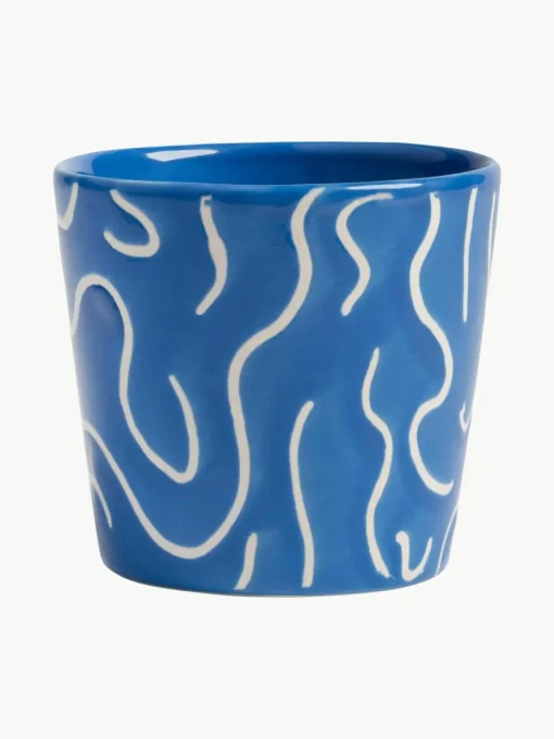 Handgemaakte beker Soba, set van 4