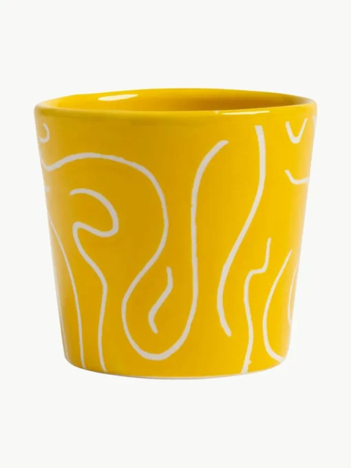 Handgemaakte beker Soba, set van 4