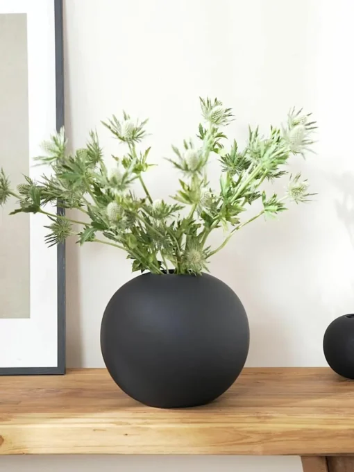 Handgemaakte bolvormige vaas Ball, Ø 20 cm