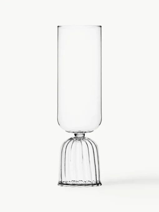 Handgemaakte champagneglazen Tutu, 2 stuks