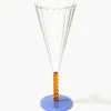 Handgemaakte champagneglazen Perle, 2 stuks