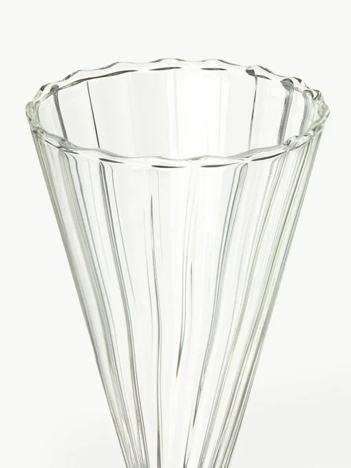 Handgemaakte champagneglazen Perle, 2 stuks