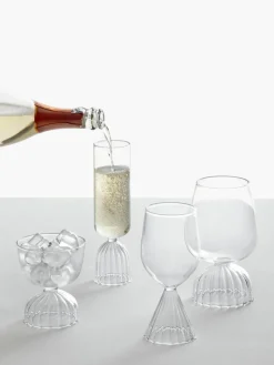 Handgemaakte cocktailglazen Tutu, 2 stuks