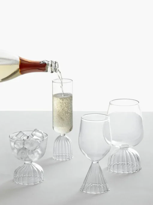 Handgemaakte cocktailglazen Tutu, 2 stuks