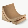 Handgemaakte corduroy kinderstoel Moon