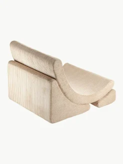 Handgemaakte corduroy kinderstoel Moon