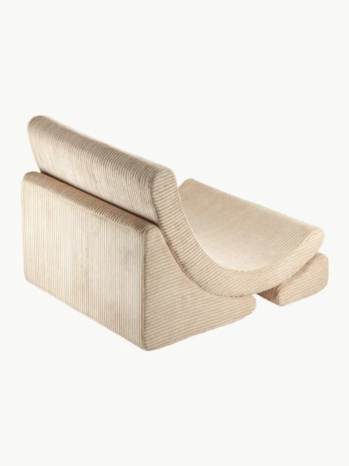 Handgemaakte corduroy kinderstoel Moon