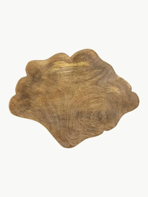 Handgemaakte decoratief dienblad Emilja van mangohout