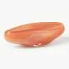 Handgemaakte decoratieve schaal Ashley van glas