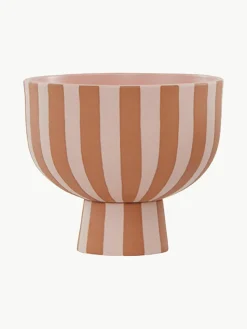 Handgemaakte decoratieve schaal Toppu, H 13 cm