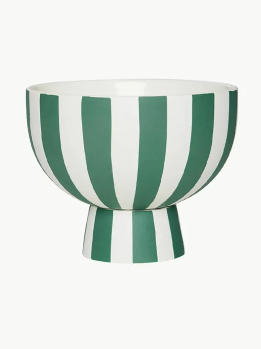 Handgemaakte decoratieve schaal Toppu, H 10 cm