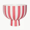 Handgemaakte decoratieve schaal Toppu, H 13 cm