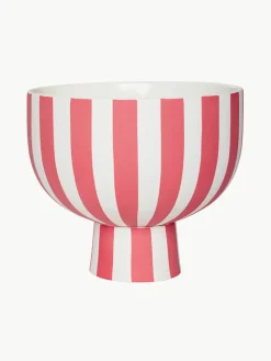 Handgemaakte decoratieve schaal Toppu, H 13 cm