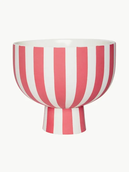 Handgemaakte decoratieve schaal Toppu, H 13 cm