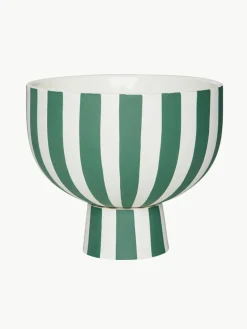 Handgemaakte decoratieve schaal Toppu, H 13 cm