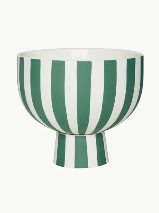 Handgemaakte decoratieve schaal Toppu, H 13 cm