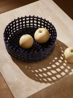 Handgemaakte decoratieve schaal Centrepiece van keramiek