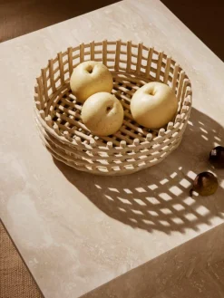 Handgemaakte decoratieve schaal Centrepiece van keramiek