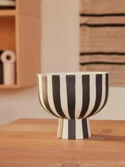 Handgemaakte decoratieve schaal Toppu, H 13 cm