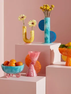 Handgemaakte decoratieve schaal Mustique