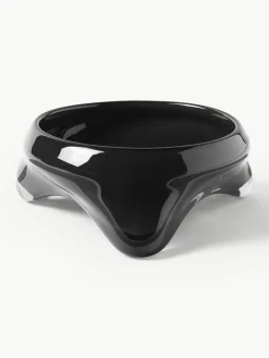 Handgemaakte decoratieve schaal Ashley van glas