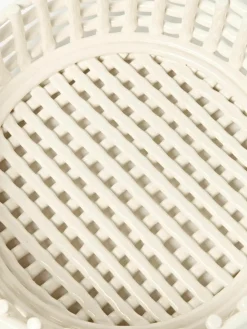 Handgemaakte decoratieve schaal Centrepiece van keramiek