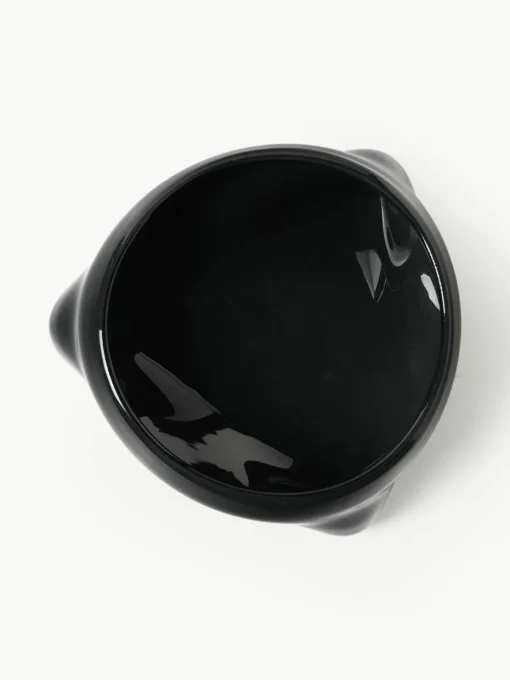 Handgemaakte decoratieve schaal Ashley van glas