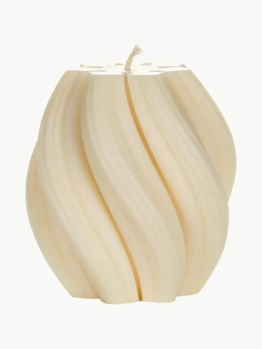 Handgemaakte design kaars Florence, H 9 cm