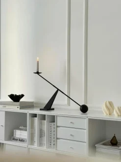 Handgemaakte design kaars Florence, H 9 cm
