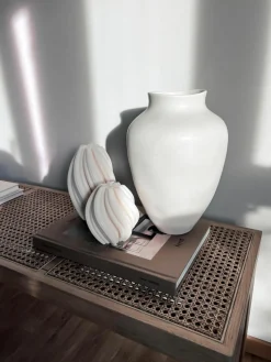 Handgemaakte design kaars Florence, H 19 cm