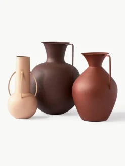 Handgemaakte design vazen Roman, set van 3